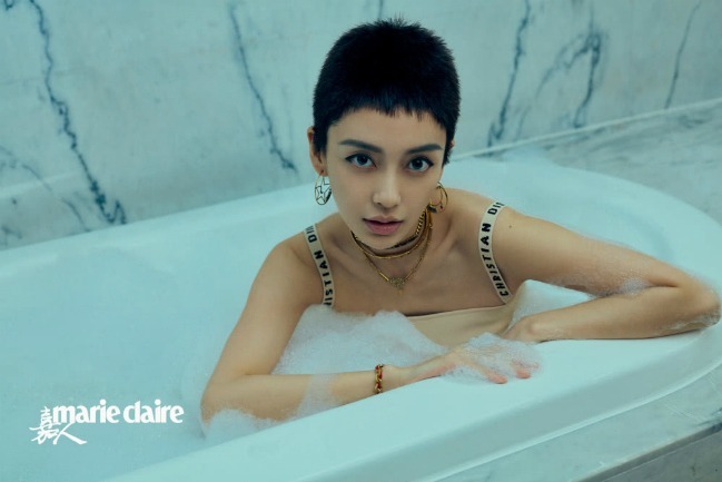 Hai lần để tóc ngắn của Angelababy - Ảnh 3.