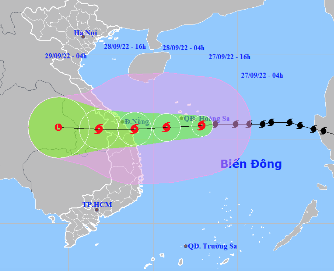 Diễn biến mới nhất về siêu bão Noru: Tiếp tục mạnh lên, mưa lớn mở rộng ra cả miền Bắc - Ảnh 2.