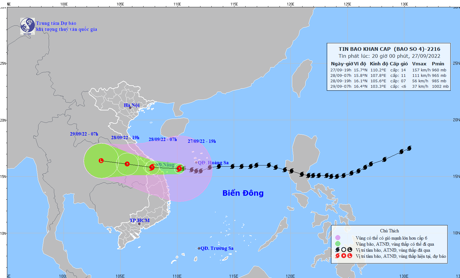 Bão Noru đổ bộ Việt Nam: Bão Noru đang ở thời điểm mạnh nhất và không có khả năng thành siêu bão - Ảnh 1.