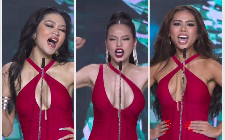 Chung khảo Miss Grand Vietnam: Khán giả không nhịn được cười cách hô tên trình diễn bikini