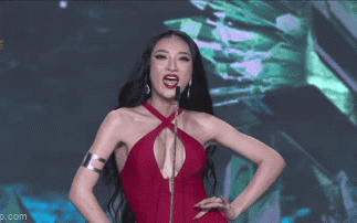 Xuân Lan, Diễm Hương phản ứng sau màn hô tên như hét của thí sinh Miss Grand Vietnam