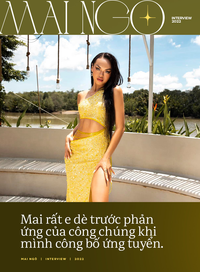 Mai Ngô: Tôi sẽ chơi &quot;khô máu&quot; tại Miss Grand Vietnam 2022 - Ảnh 3.