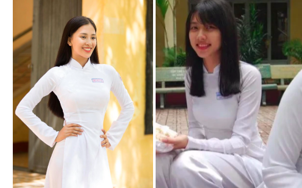 Hoa hậu Tiểu Vy, Thủy Tiên gây ngỡ ngàng nhan sắc thời ngồi trên ghế nhà trường