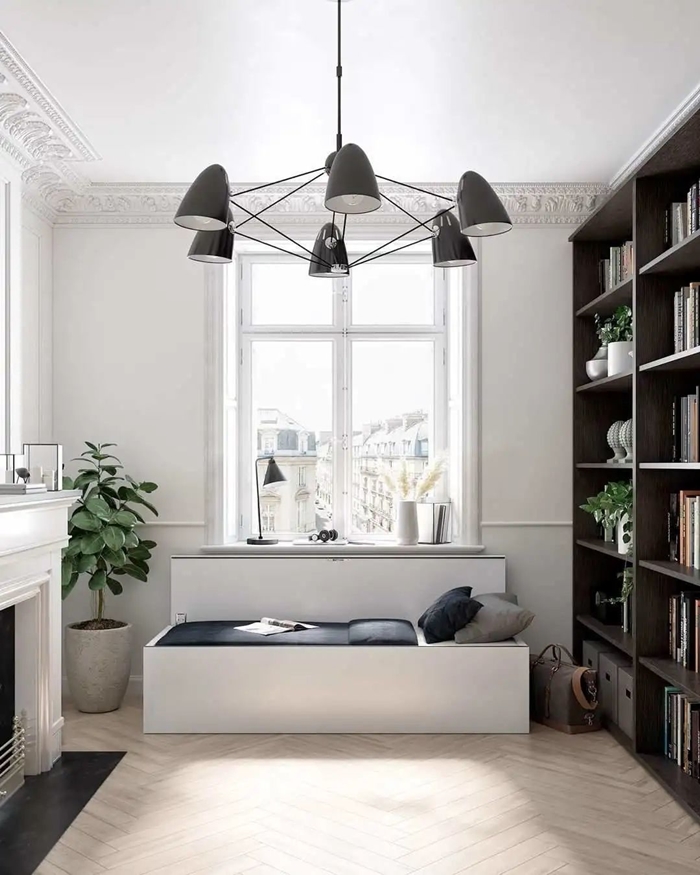 Những thiết kế nội thất “tàng hình” cực phù hợp với căn hộ nhỏ, gọn gàng mà tinh tế - Ảnh 12.