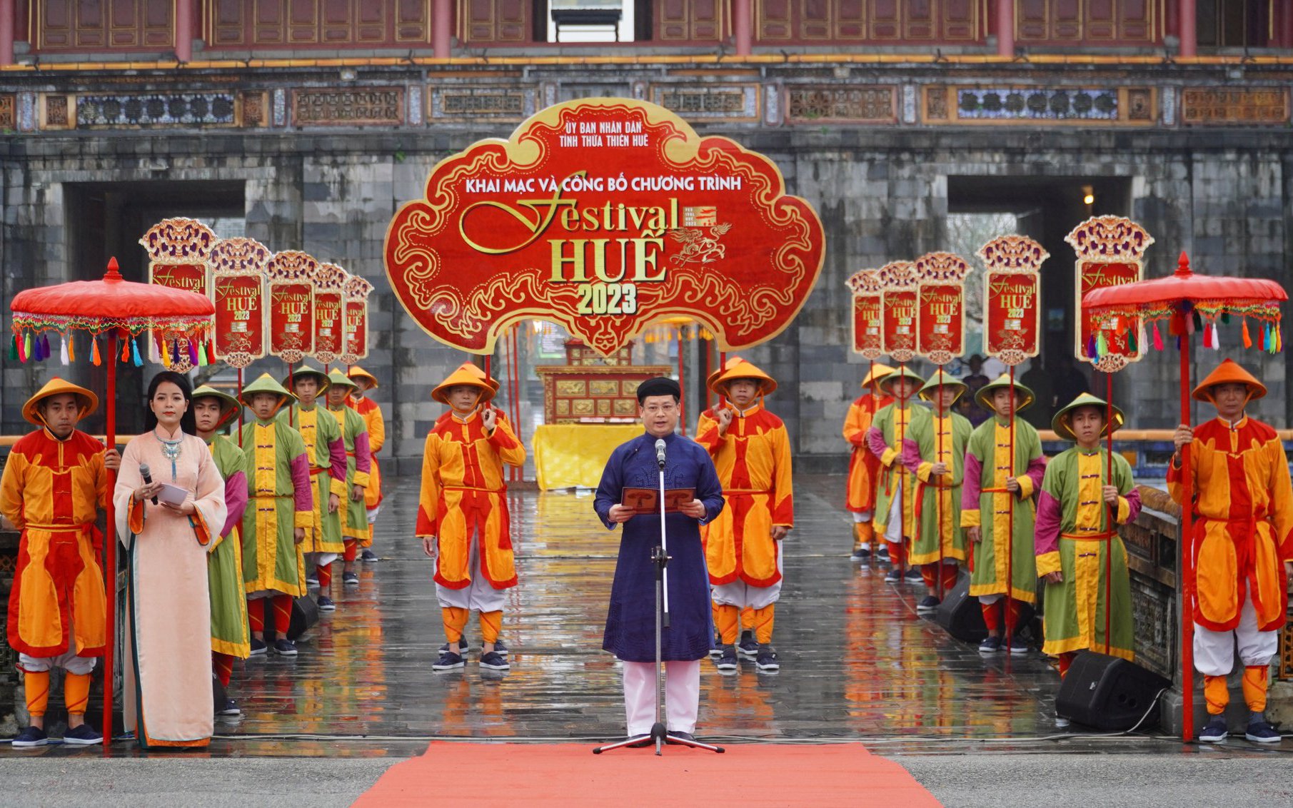 Độc đáo tái hiện lễ Ban Sóc triều Nguyễn ngày đầu năm mới