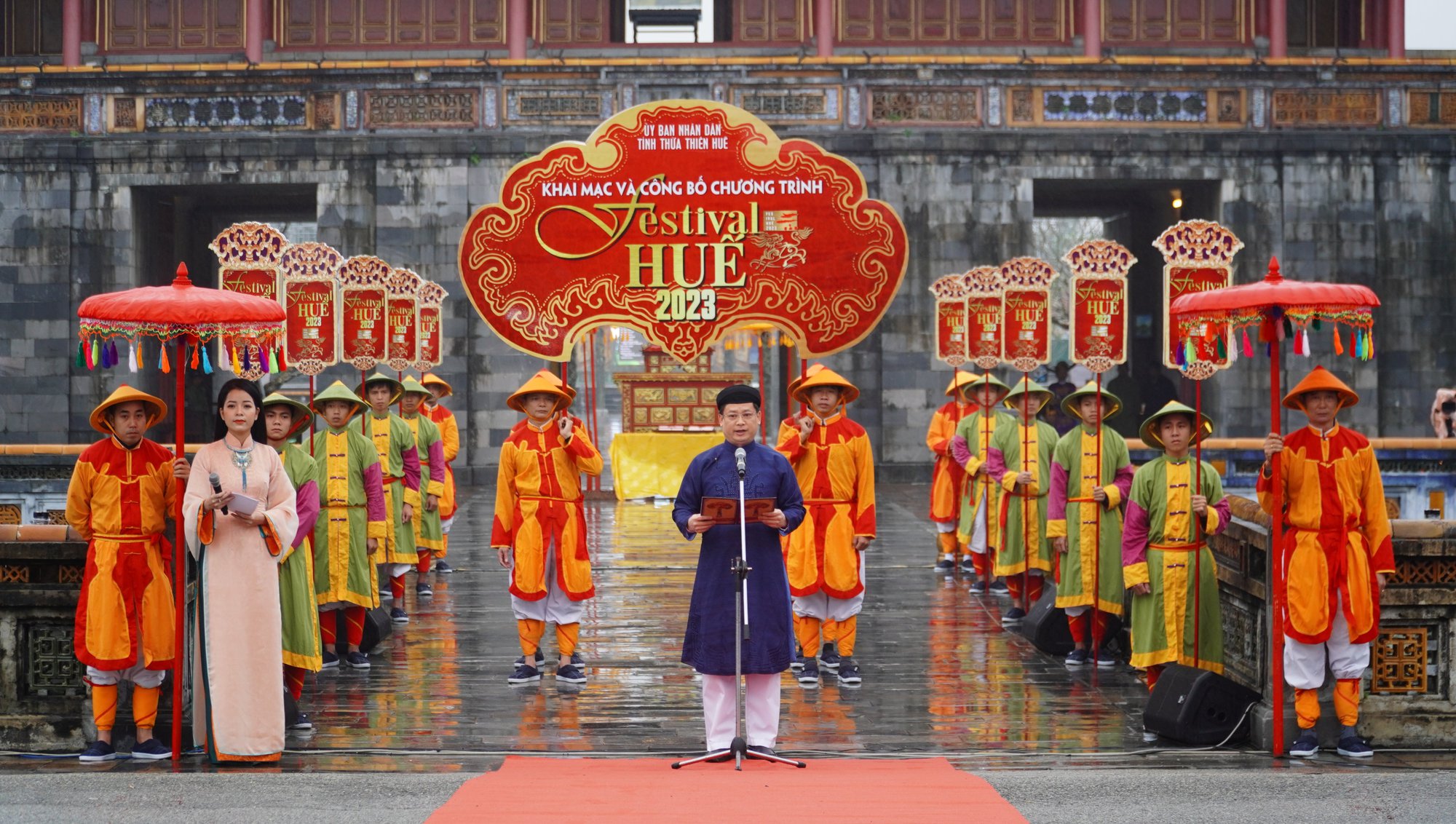 Độc đáo tái hiện lễ Ban Sóc triều Nguyễn ngày đầu năm mới  - Ảnh 8.