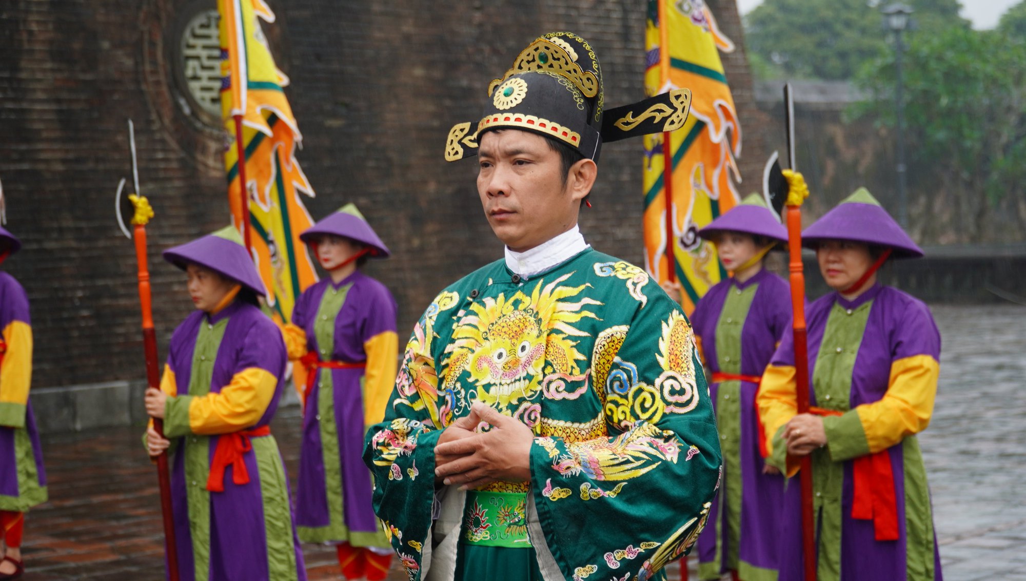 Độc đáo tái hiện lễ Ban Sóc triều Nguyễn ngày đầu năm mới  - Ảnh 4.