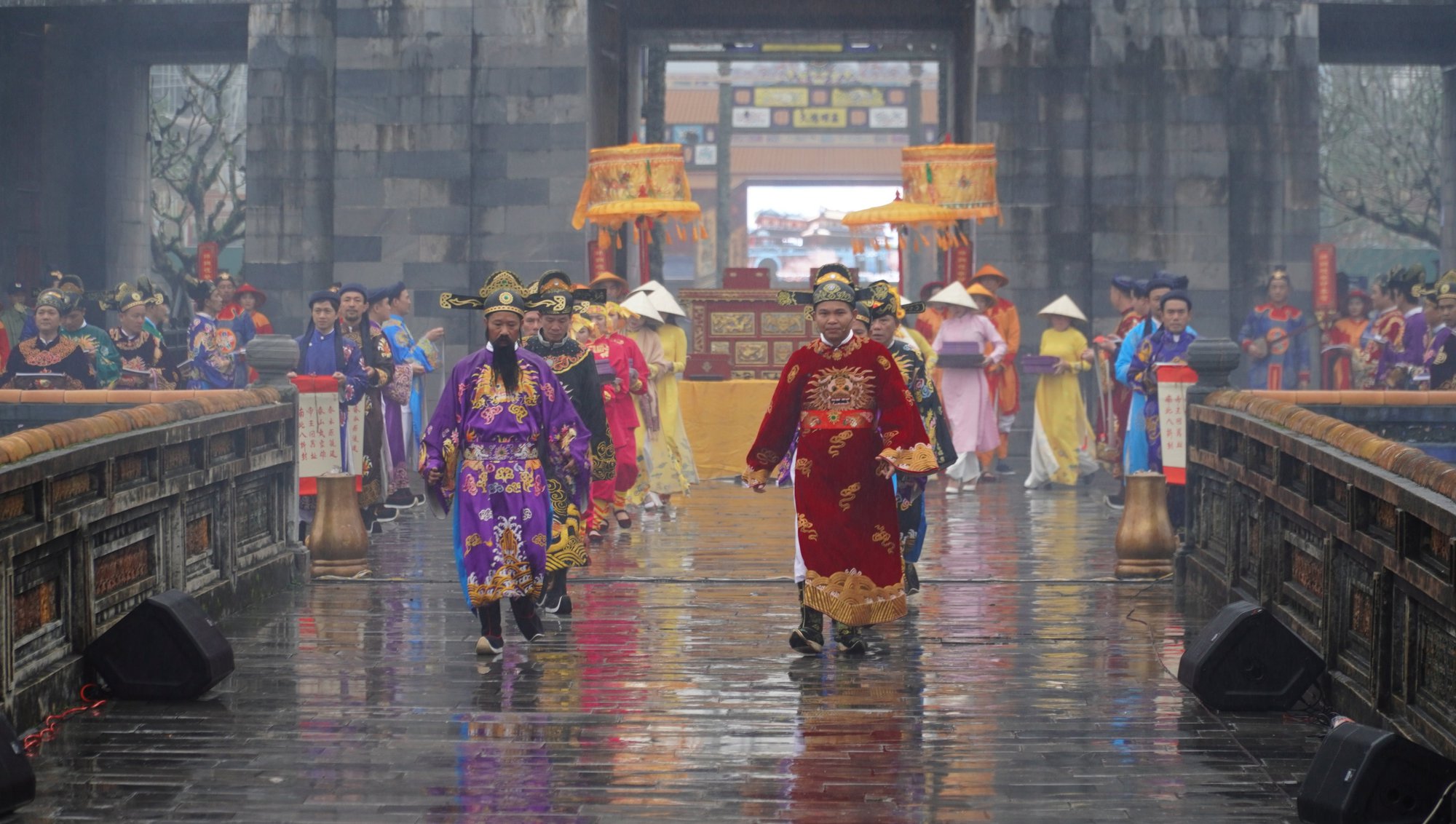 Độc đáo tái hiện lễ Ban Sóc triều Nguyễn ngày đầu năm mới  - Ảnh 5.
