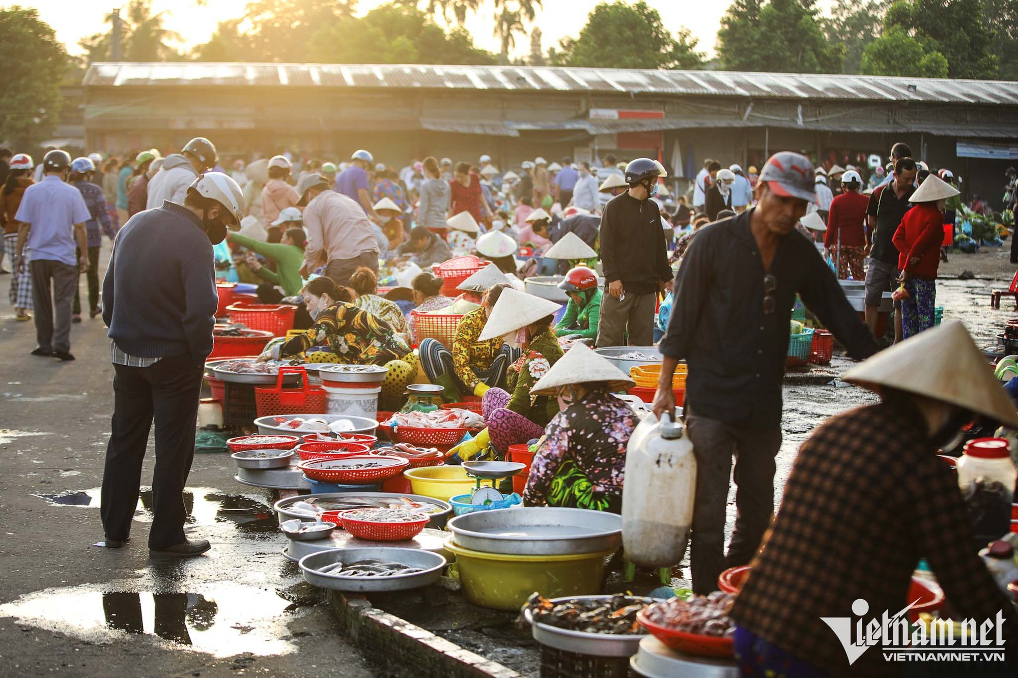Chợ ngồi xổm bán hàng của nhà trồng được ở miền Tây - Ảnh 3.