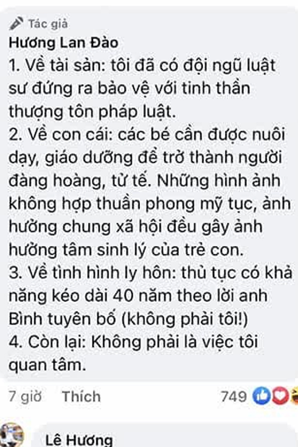 Vợ Shark Bình lên tiếng trước động thái bảo vệ Phương Oanh của chồng - Ảnh 2.