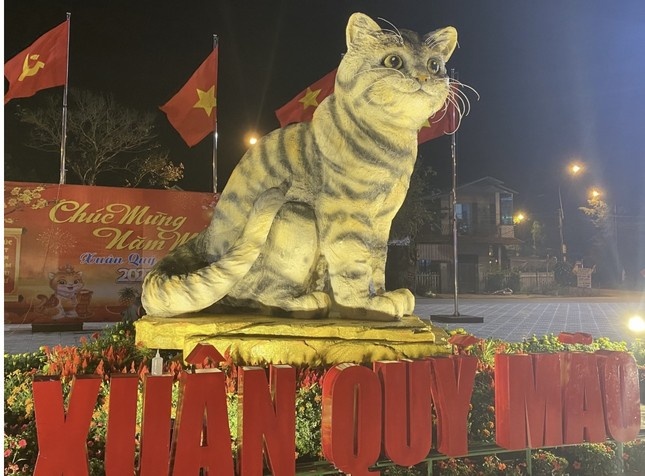Khen thưởng nghệ nhân tạo hình linh vật 'hoa hậu mèo' ở Quảng Trị - Ảnh 3.