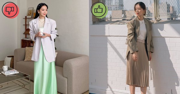 5 cách phối áo blazer cho người thấp