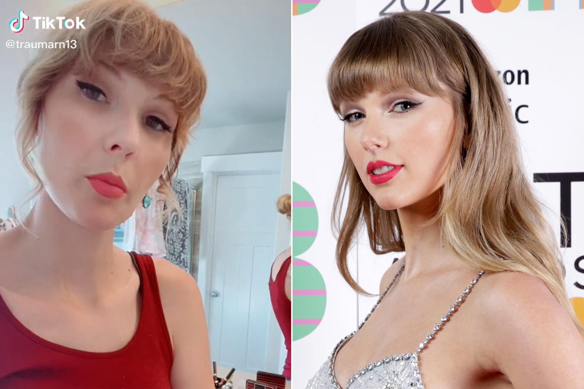 Cô gái bị chỉ trích, đe dọa mỗi ngày vì quá giống Taylor Swift, cứ đi ra đường liền bị mọi người xin chữ ký - Ảnh 4. Cô gái bị chỉ trích, đe dọa mỗi ngày vì quá giống Taylor Swift, cứ đi ra đường liền bị mọi người xin chữ ký - Ảnh 4.