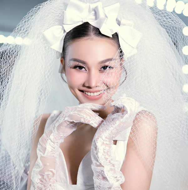 Đám cưới Thanh Hằng vào tháng 10: Cô dâu từng diện váy cưới xinh đẹp ra sao? - Ảnh 6.