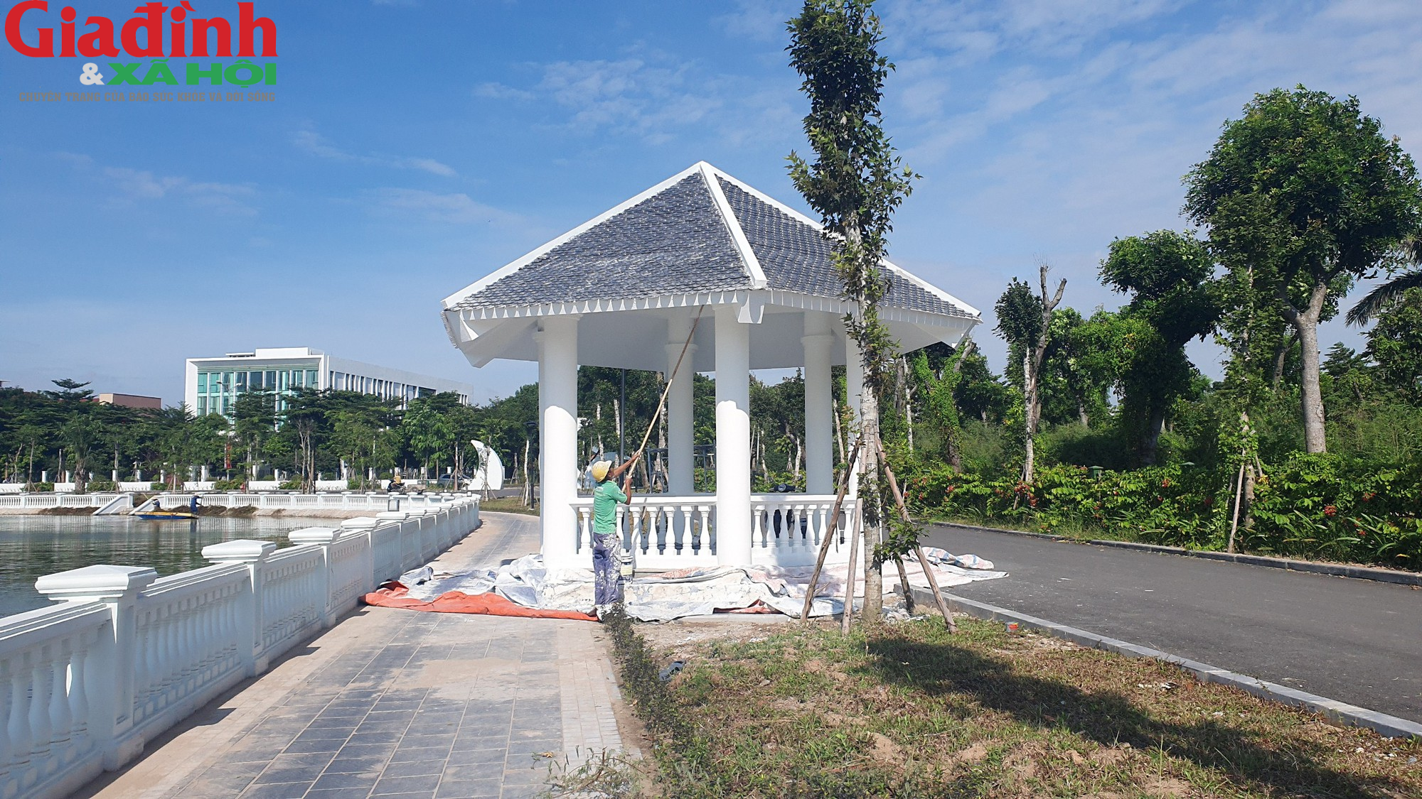 Sau cải tạo, công viên Long Biên hiện ra sao? - Ảnh 11.