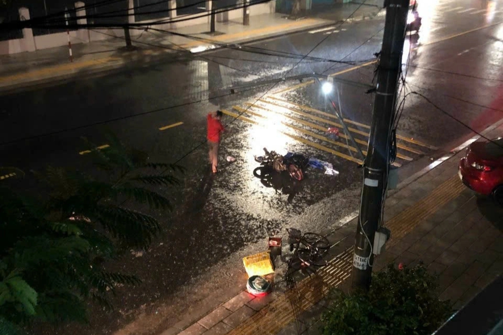 Quảng Nam: Tài xế lái ô tô gây tai nạn rồi bỏ chạy - Ảnh 1.