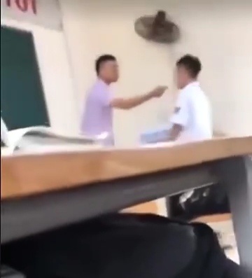 Hà Nội: Thầy giáo trường THPT Phan Huy Chú xúc phạm học sinh ngay trên bục giảng - Ảnh 1.