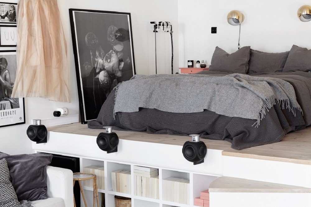 Căn hộ studio với thiết kế giường ngủ giật cấp hợp lý