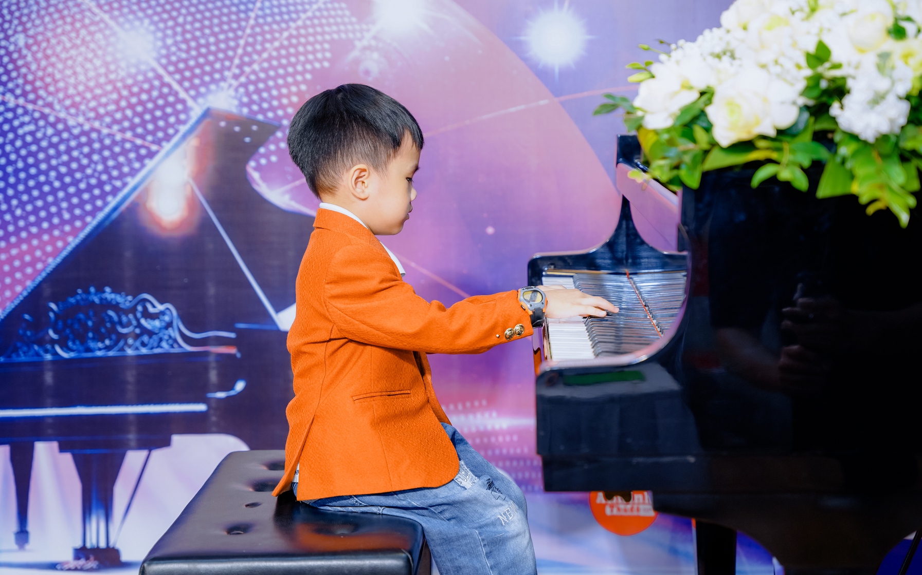 NSND Trung Hiếu ngồi "ghế nóng" cuộc thi Festival Piano Talents 2024