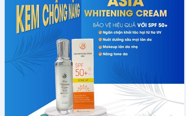 Đình chỉ lưu hành toàn quốc, thu hồi kem chống nắng AsiaWhitening vì không đảm bảo chất lượng