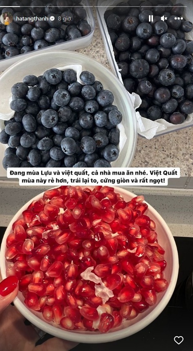 Loại quả đang rộ mùa, được Hà Tăng yêu thích đặc biệt, vừa rẻ vừa dễ làm thức uống đẹp da, đẹp tóc cho người bận rộn - Ảnh 1.