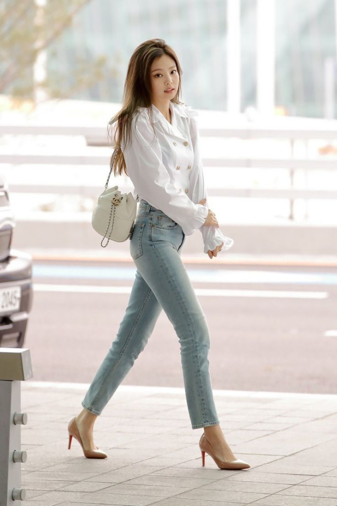 Đây là những chiếc quần jeans &quot;chân ái&quot; của Jennie, giúp cô nàng &quot;hack dáng&quot; cao ráo như 1m7 - Ảnh 7.