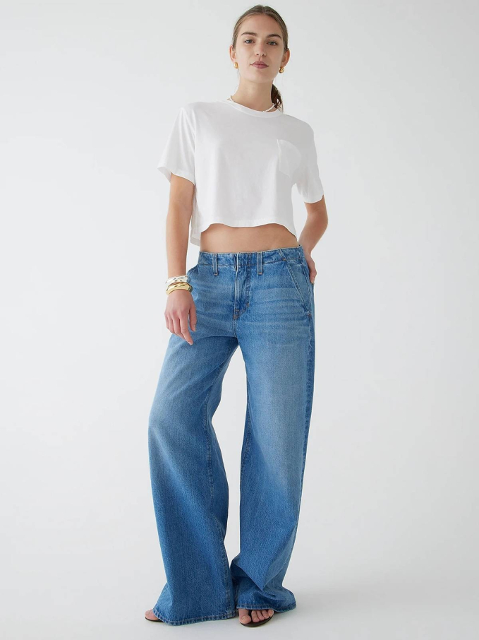 8 mẫu quần jeans thịnh hành nhất mùa thu này - Ảnh 14.