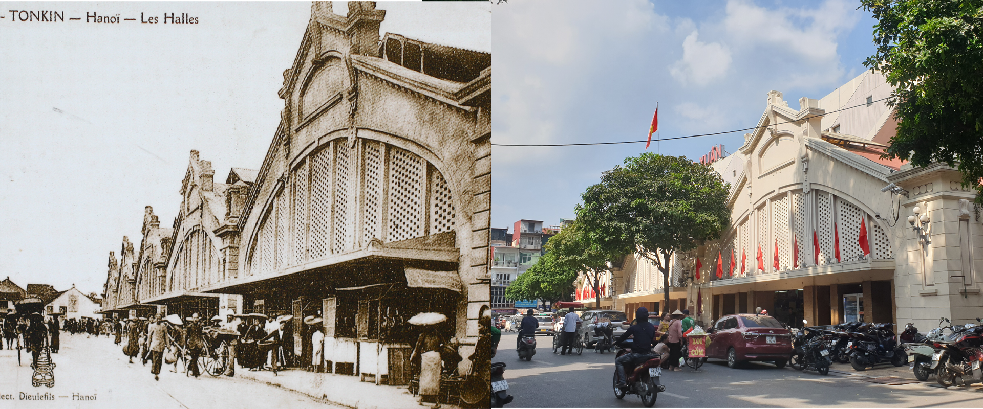 Những hình ảnh thú vị về sự đổi thay của Hà Nội sau 100 năm - Ảnh 1.