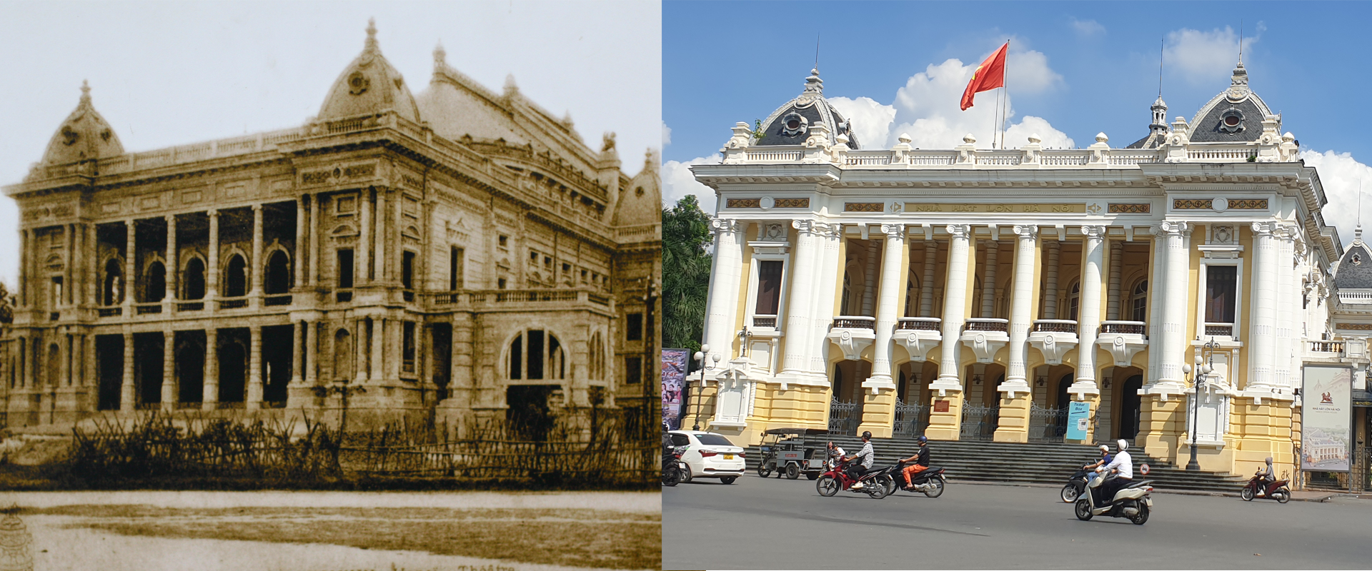 Những hình ảnh thú vị về sự đổi thay của Hà Nội sau 100 năm - Ảnh 4.