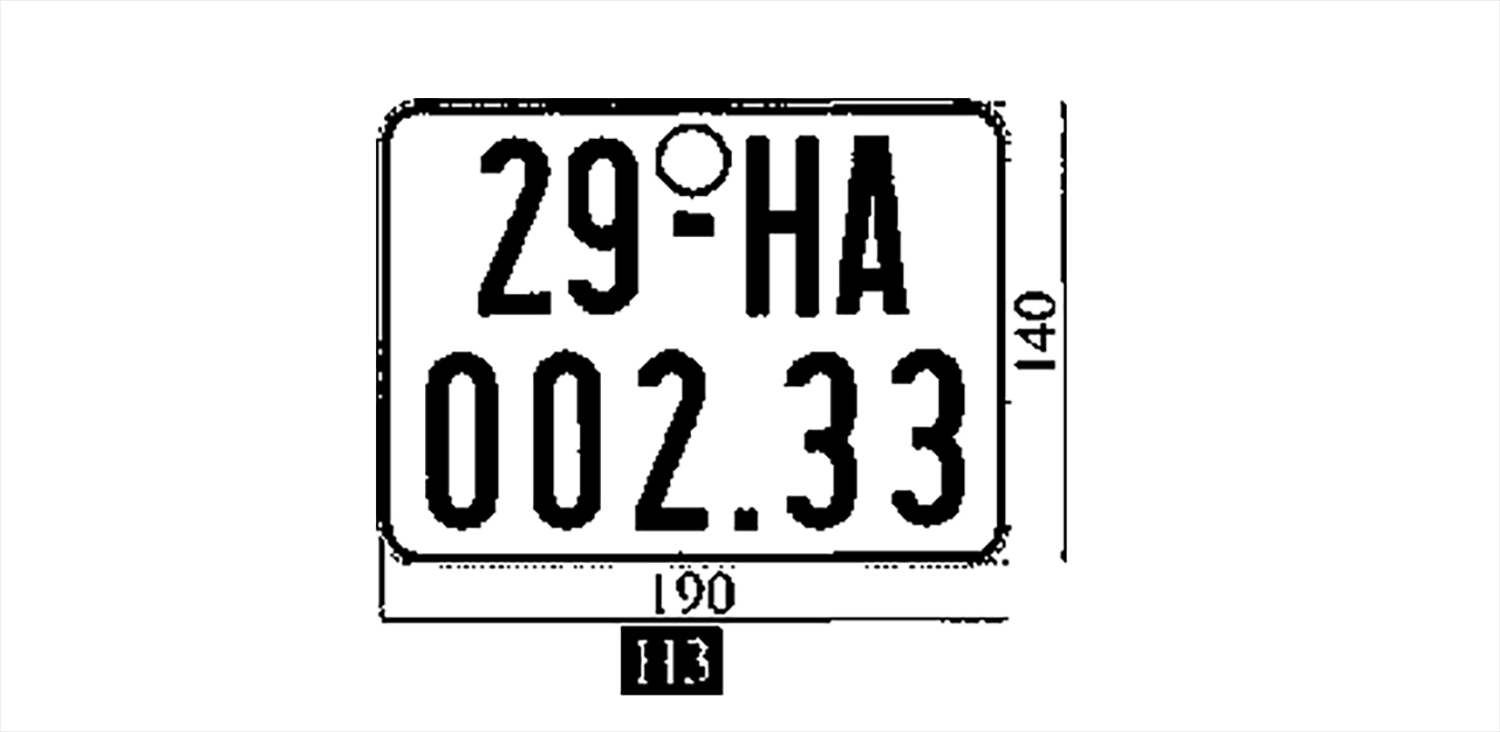Biển xe máy 5 số gắn với 1 chữ cái vẫn được định danh - Ảnh 1.
