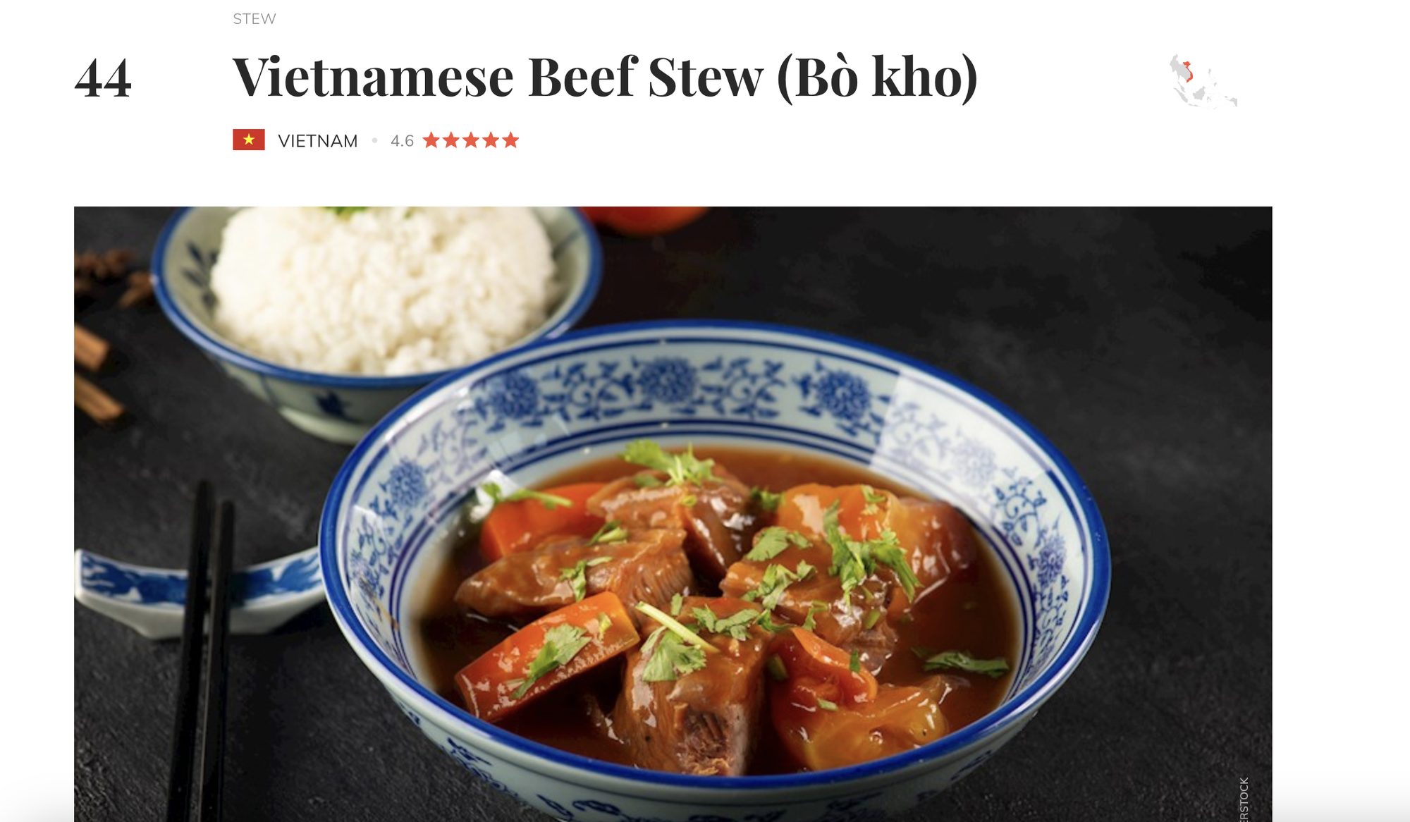Bò kho và bò nhúng dấm của Việt Nam lọt top Những món ăn về thịt ngon nhất thế giới - Ảnh 1.