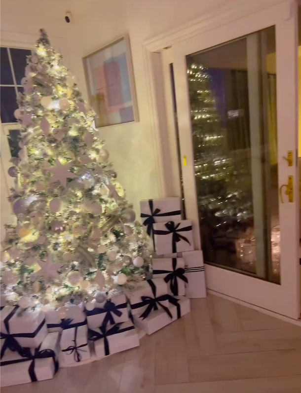 Phong cách trang trí nhà đón Noel của Phạm Hương ngày càng 'lên tay': 6 cây thông thể hiện đẳng cấp người giầu