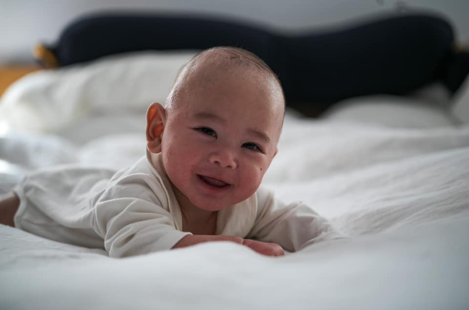 Con trai hơn 7 tháng tuổi của Dương Mỹ Linh - Ảnh 9.