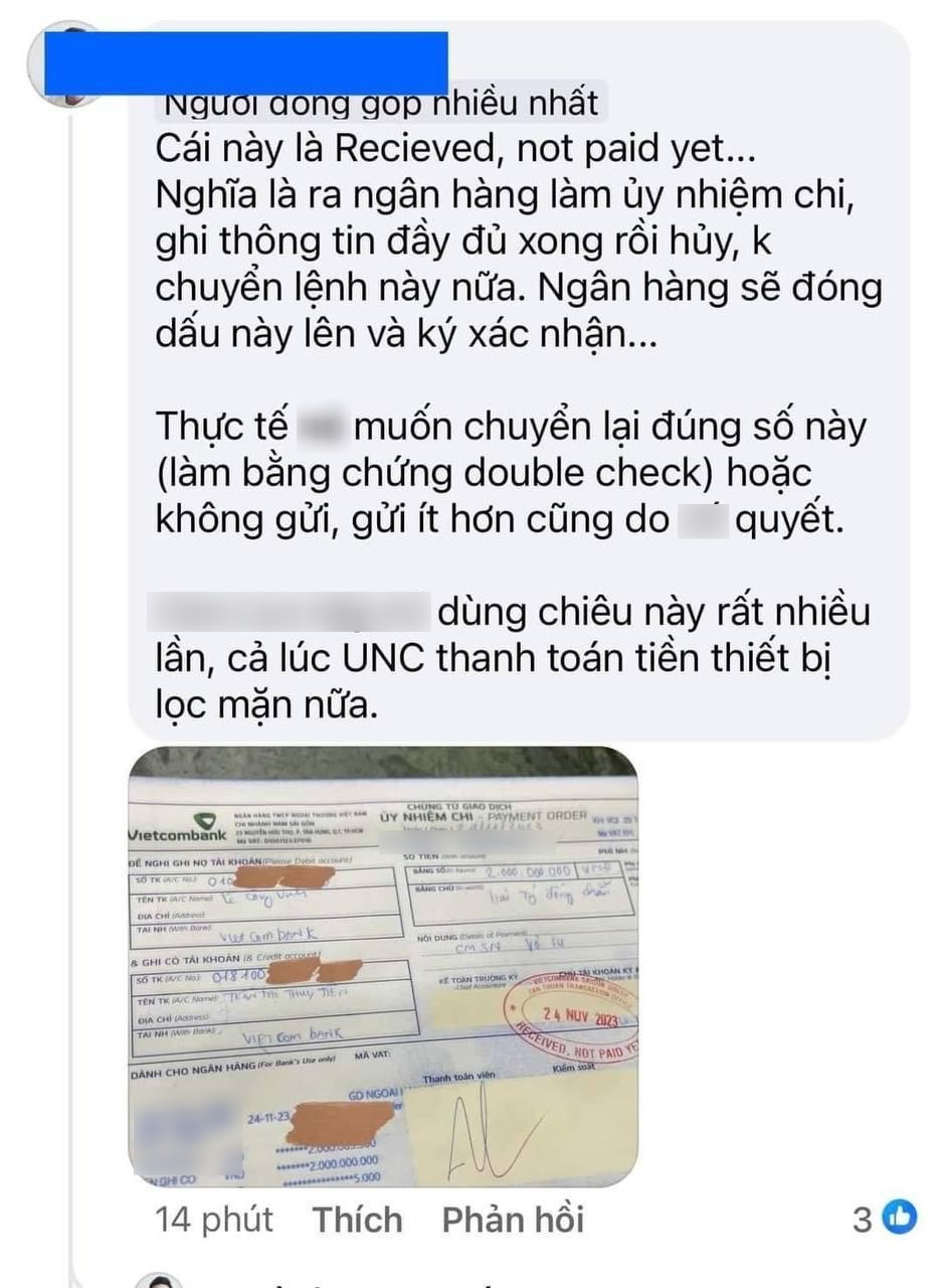 Rộ tin Công Vinh &quot;đánh lừa&quot; vụ uỷ nhiệm chi chuyển nóng 2 tỷ, Thuỷ Tiên tiết lộ lý do chồng không chuyển khoản online- Ảnh 1.