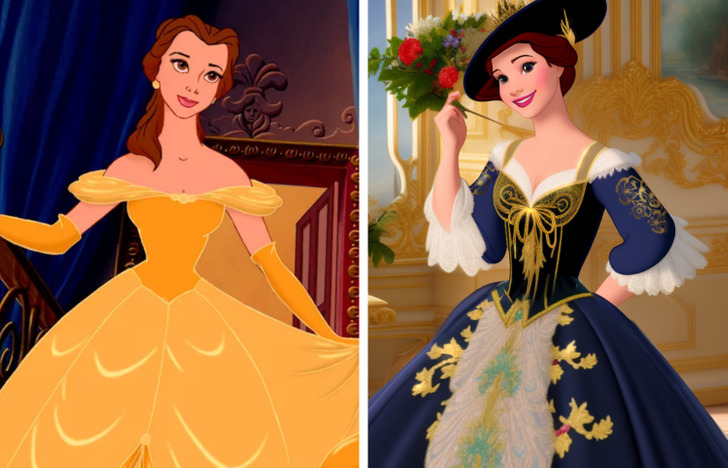 Các công chúa Disney sẽ mặc gì nếu theo đúng sát lịch sử? Hóa ra váy vóc tạo hình trong phim đều là sản phẩm tưởng tượng - Ảnh 5.