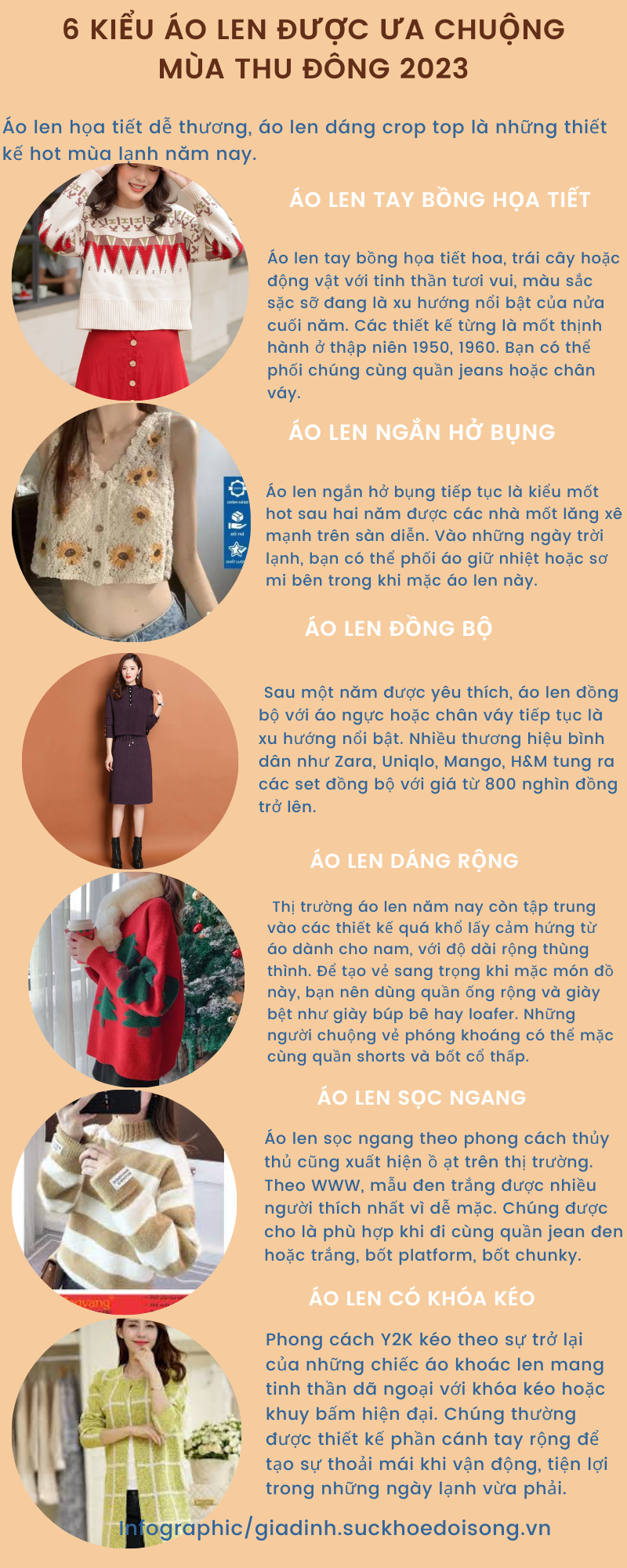6 kiểu áo len được ưa chuộng Thu Đông 2023 - Ảnh 1.