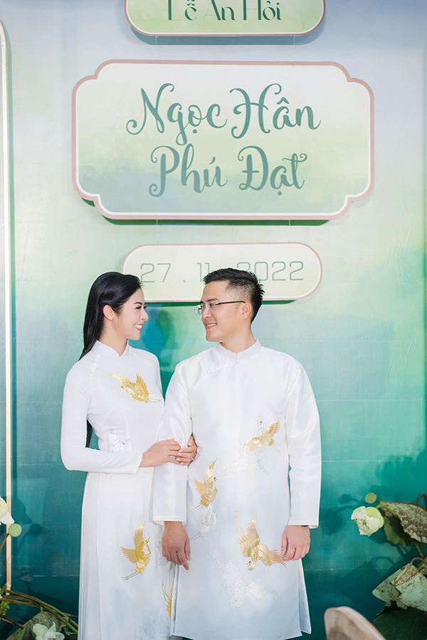 Hoa hậu Việt Nam hôn nhân viên mãn: Ngọc Hân 2 bàn tay trắng tạo nên sự nghiệp, tổ ấm bình yên - Ảnh 5.