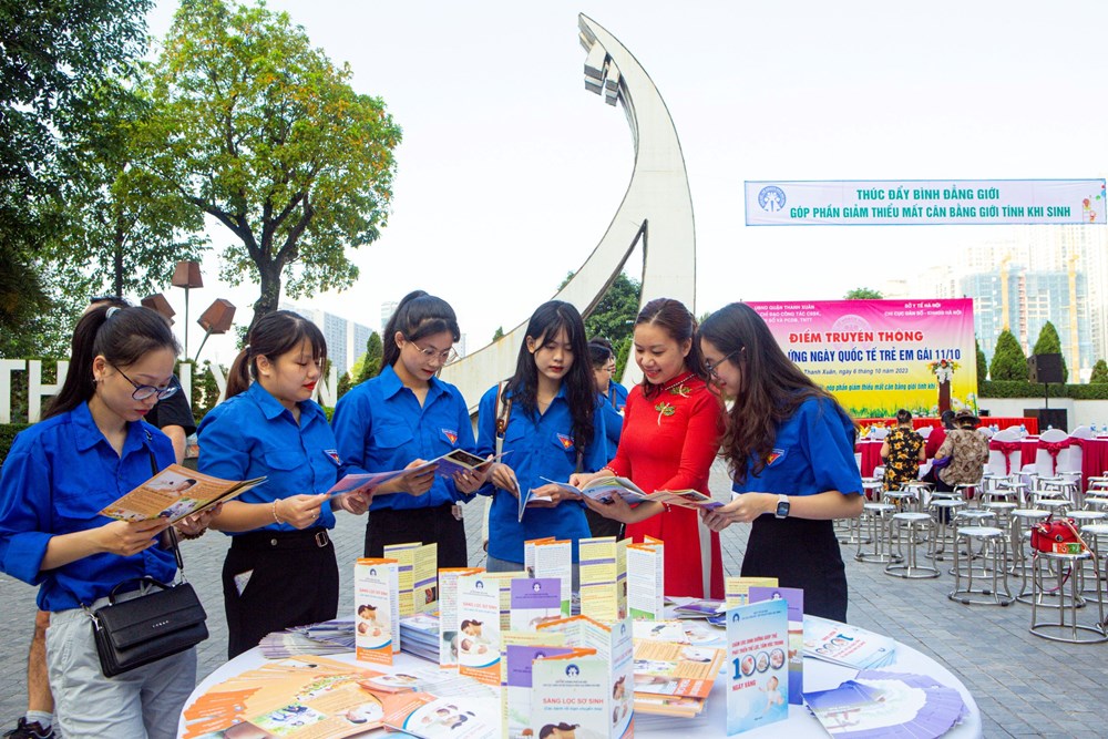 Quận Thanh Xuân tổ chức các hoạt động hưởng ứng  Ngày Quốc tế trẻ em gái  - Ảnh 3.