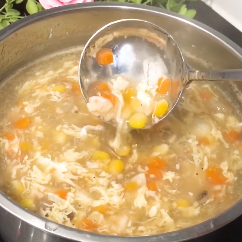 Thời tiết vào đông rất thích hợp để làm món súp tôm bắp, ngon ngọt bổ dưỡng cho cả gia đình - Ảnh 12.