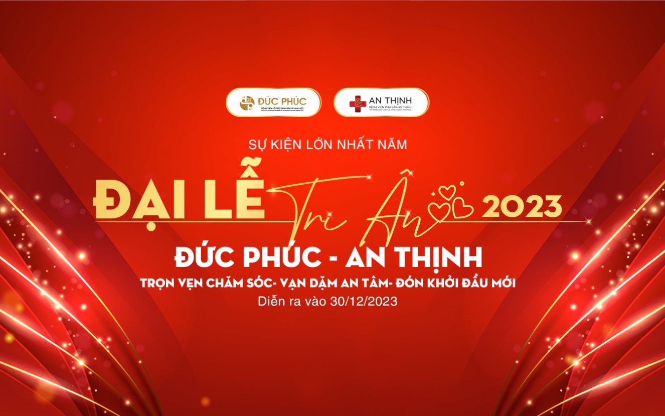 Hệ thống bệnh viện Đức Phúc - An Thịnh tổ chức sự kiện lớn nhất năm vào 30/12