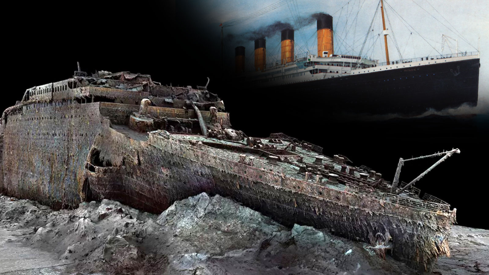Những hình ảnh về xác tàu titanic dưới biển sâu #tiktoknews #tiepthigi... |  TikTok