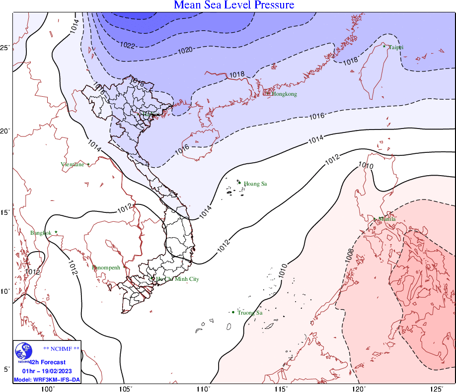 Dự báo thời tiết ngày mai (18/2): Không khí lạnh tăng cường, Bắc Bộ và Bắc Trung Bộ sắp đón đợt rét mới - Ảnh 1.