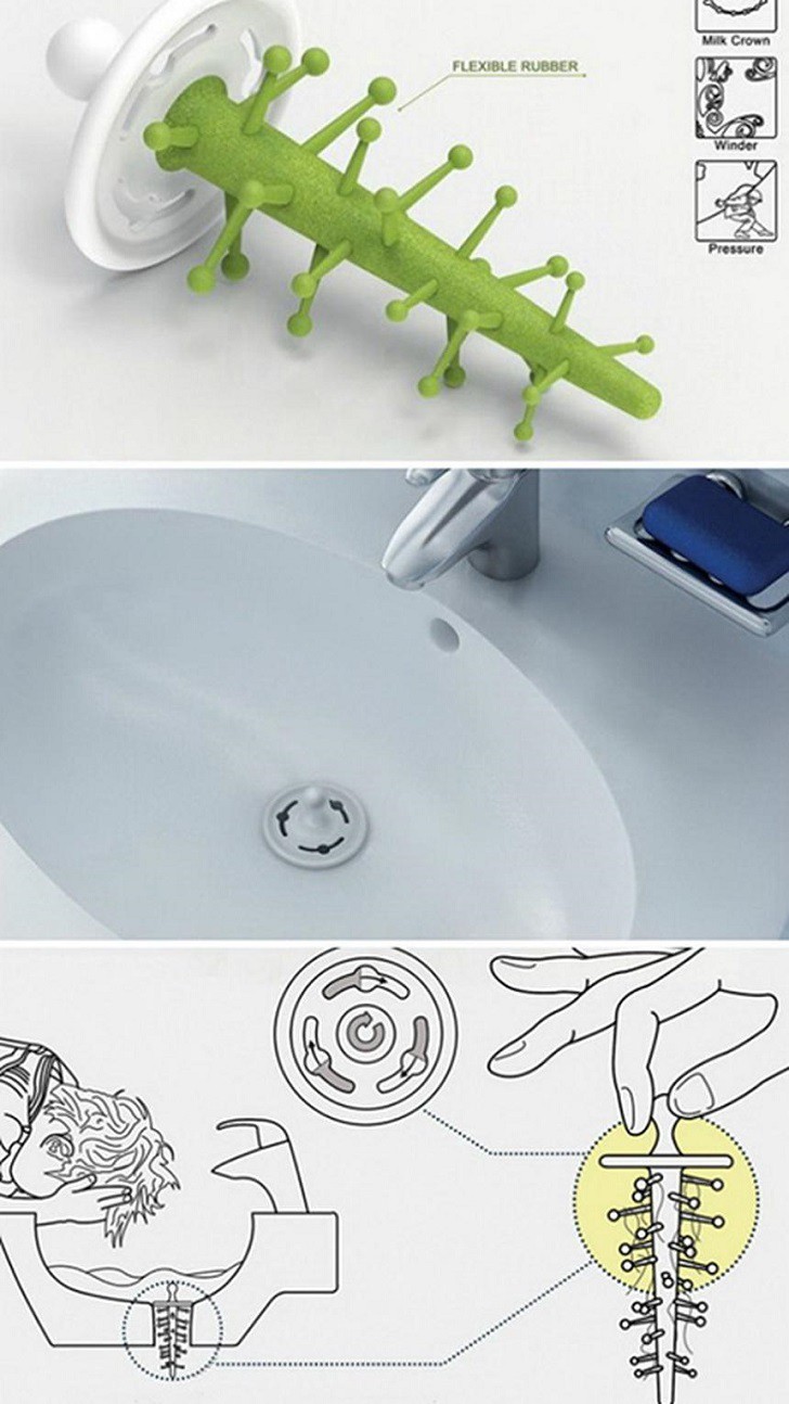 20 phát minh tuyệt vời có thể giúp giải quyết toàn bộ các vấn đề trong phòng tắm của bạn - Ảnh 6. 20 phát minh tuyệt vời có thể giúp giải quyết toàn bộ các vấn đề trong phòng tắm của bạn - Ảnh 6.