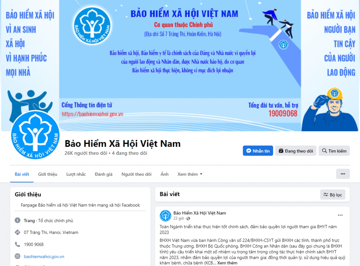 Cảnh báo giả mạo FanPage, Facebook của BHXH Việt Nam nhằm lừa đảo, chiếm đoạt tài sản - Ảnh 4.
