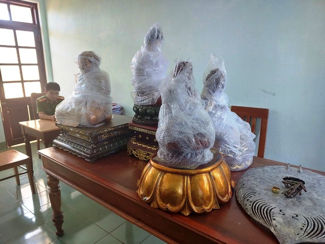 Đột nhập chùa nổi tiếng ở Gia Lai trộm 4 tượng Phật vì mâu thuẫn với sư - Ảnh 2.