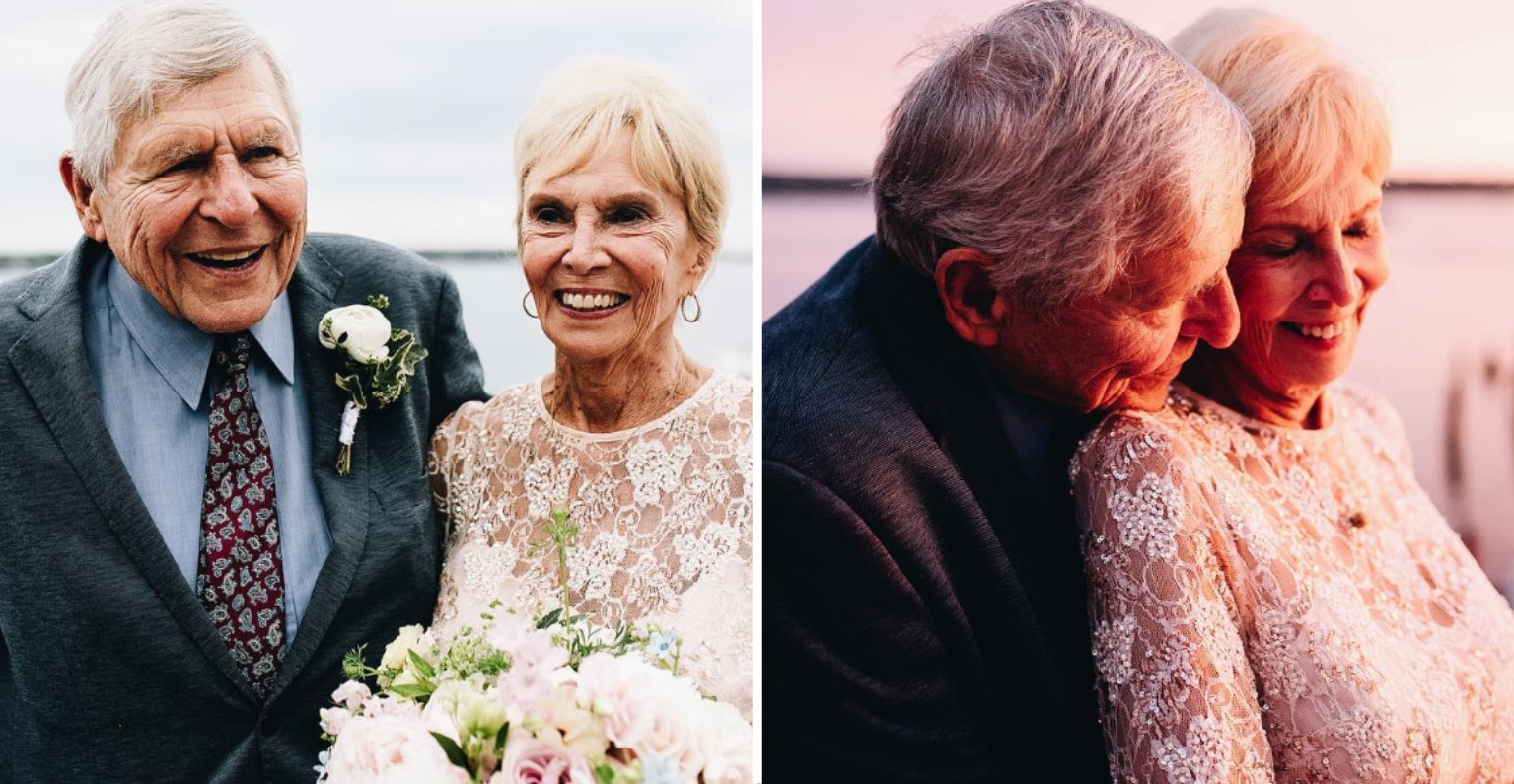 Chồng 93 tuổi cưới vợ 88 tuổi vì yêu từ cái nhìn đầu tiên - Ảnh 1.