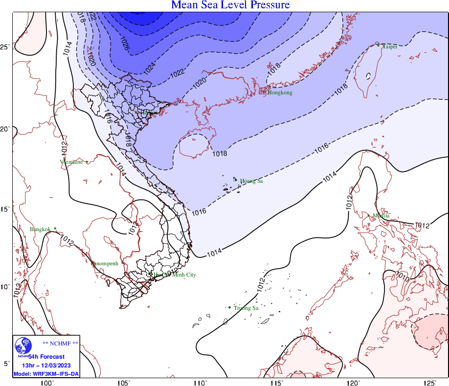 Dự báo thời tiết ngày mai (11/3): Không khí lạnh chuẩn bị áp sát miền Bắc, nhiều nơi chuyển rét đậm - Ảnh 1.