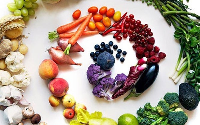 Mỗi ngày ăn ít nhất 3 đến 5 màu thực phẩm này để sống thọ và khỏe mạnh hơn
