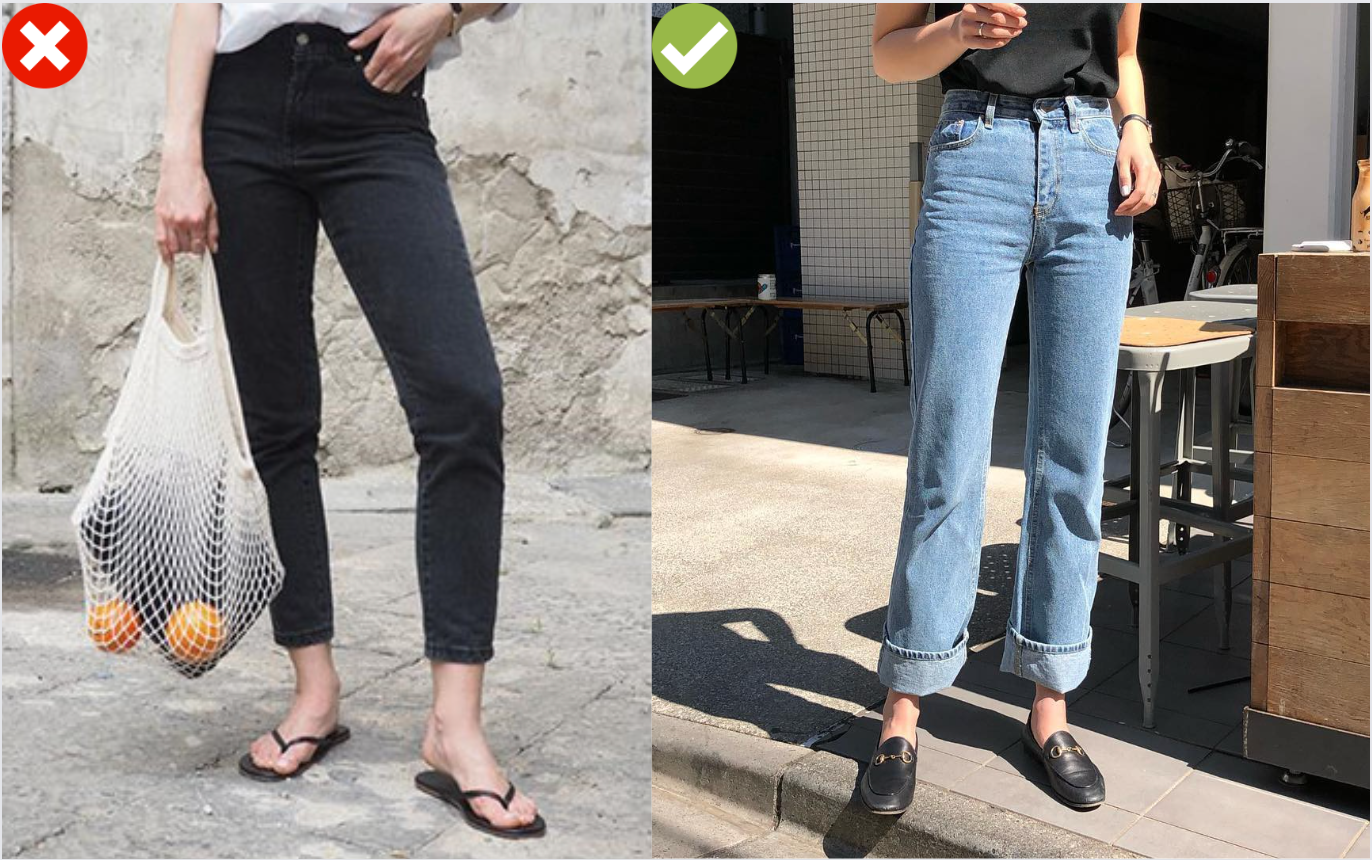 4 sai lầm khi diện quần jeans khiến nàng công sở mất điểm - Ảnh 2.
