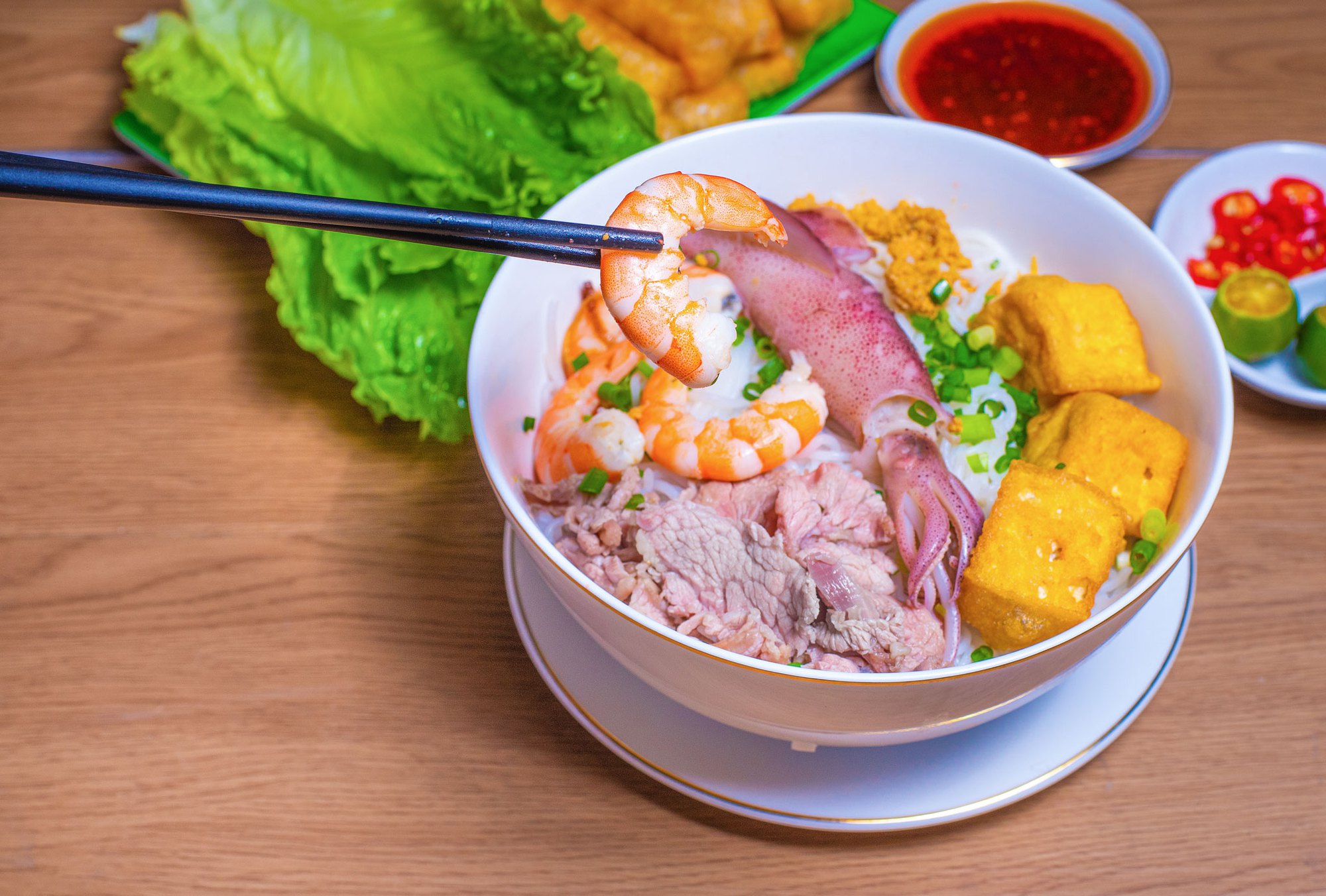 1094 món bún hải sản khác nhau nhưng món này dễ làm và ngon nhất cho bữa sáng - Ảnh 3.